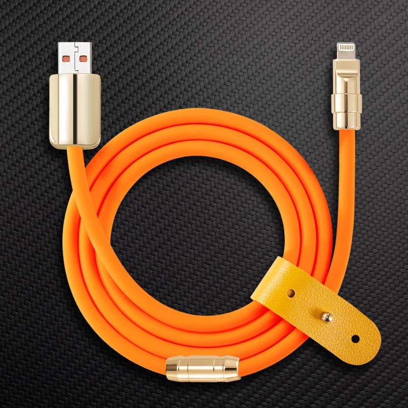 "Golden Chubby" Custom Gilded Fast Charge Cable - Image 13