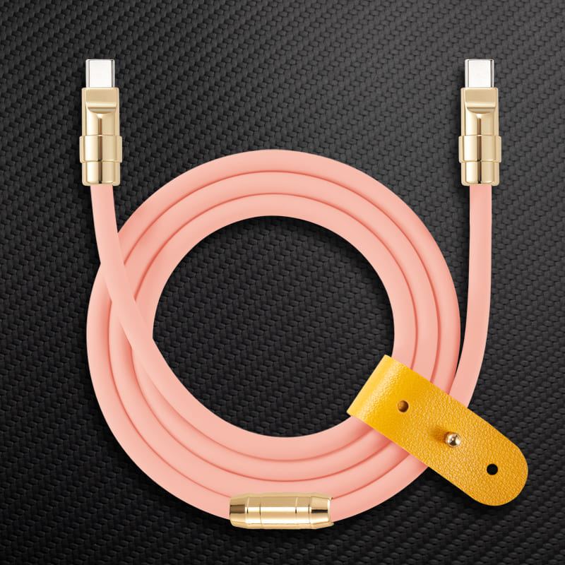 "Golden Chubby" Custom Gilded Fast Charge Cable - Image 26