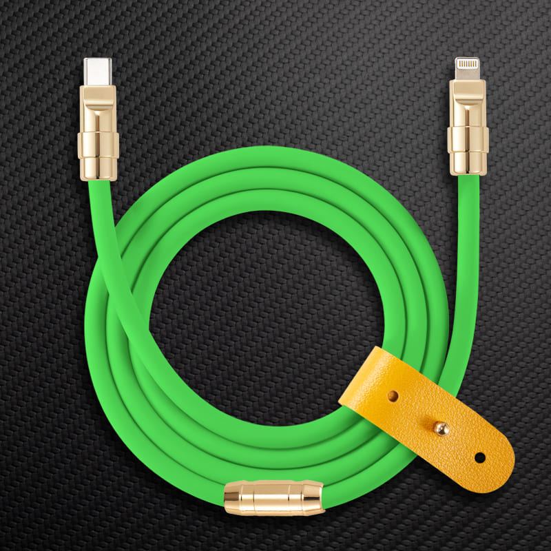 "Golden Chubby" Custom Gilded Fast Charge Cable - Image 31