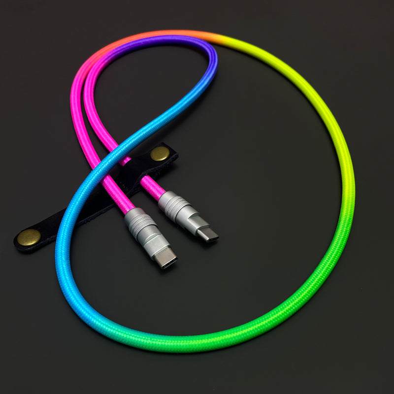"Rainbow Chubby" Colorful Chubby Cable - Image 25