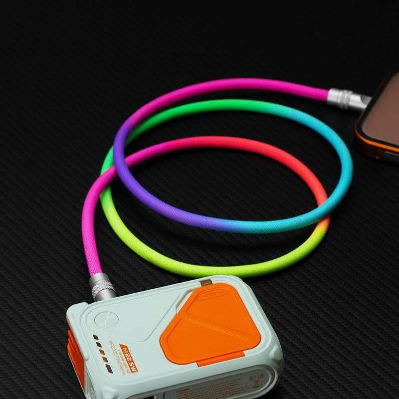 "Rainbow Chubby" Colorful Chubby Cable - Image 4
