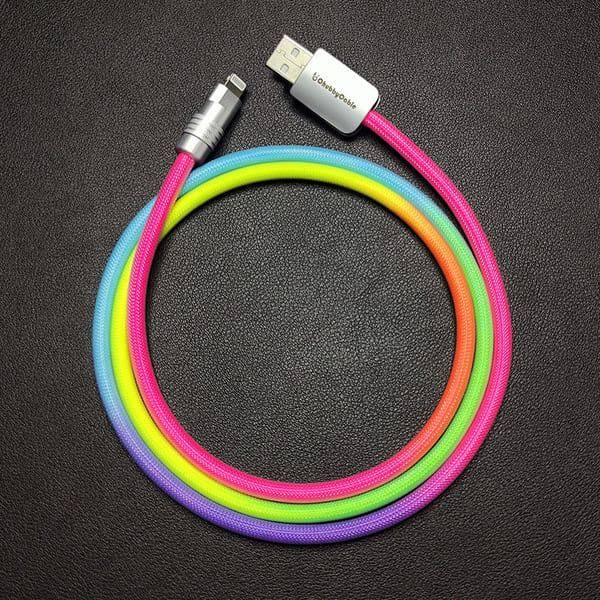 "Rainbow Chubby" Colorful Chubby Cable - Image 7