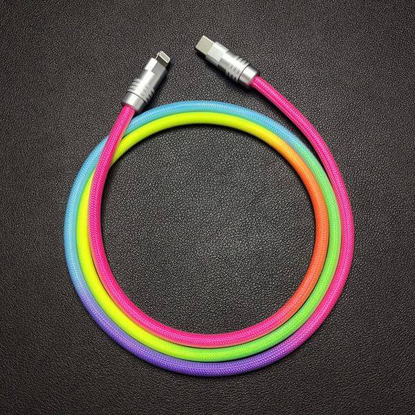 "Rainbow Chubby" Colorful Chubby Cable - Image 9