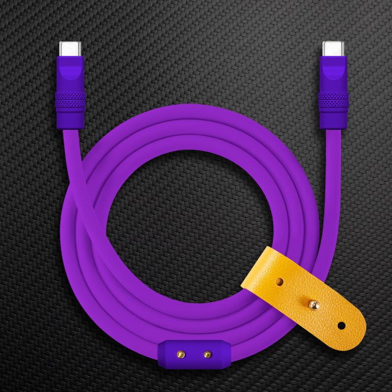 "Mono Chubby" Solid Color Silicone Charge Cable - Image 11