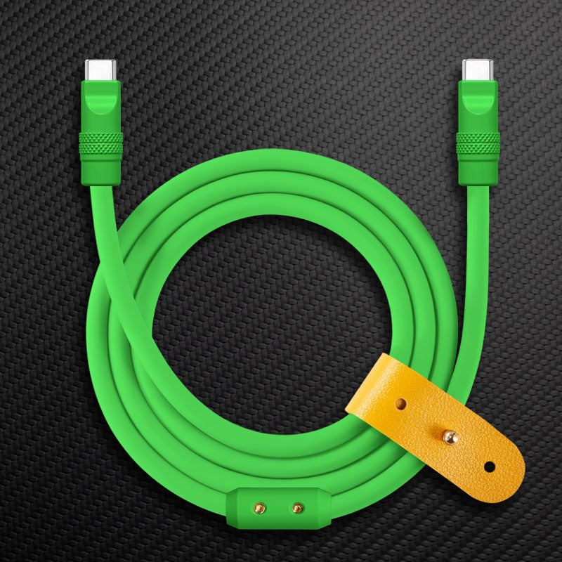 "Mono Chubby" Solid Color Silicone Charge Cable - Image 15