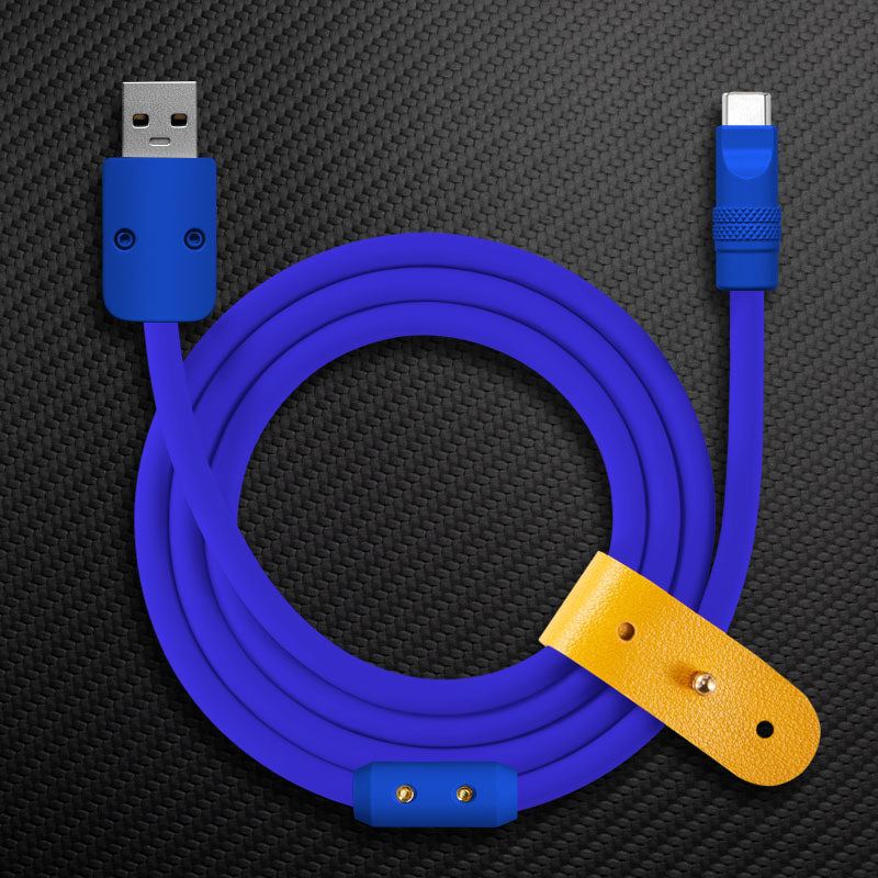 "Mono Chubby" Solid Color Silicone Charge Cable - Image 26