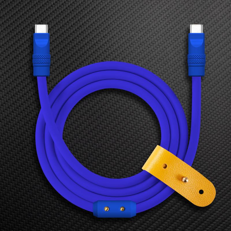 "Mono Chubby" Solid Color Silicone Charge Cable - Image 27
