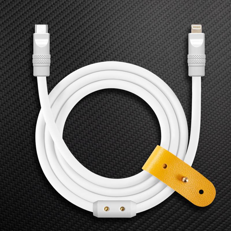 "Mono Chubby" Solid Color Silicone Charge Cable - Image 33