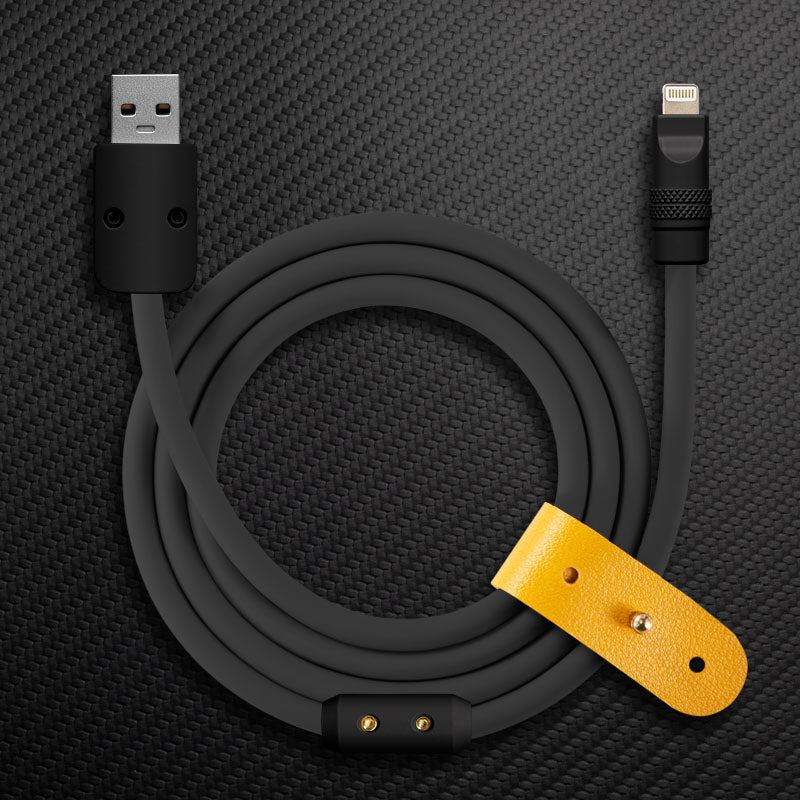 "Mono Chubby" Solid Color Silicone Charge Cable - Image 8