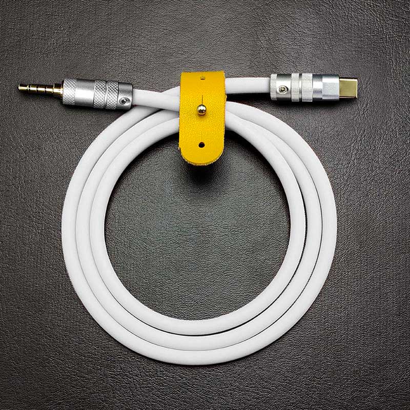 "Seamless Chubby" Audio Cable - Type-C & Lightning (TRRS) - Image 11