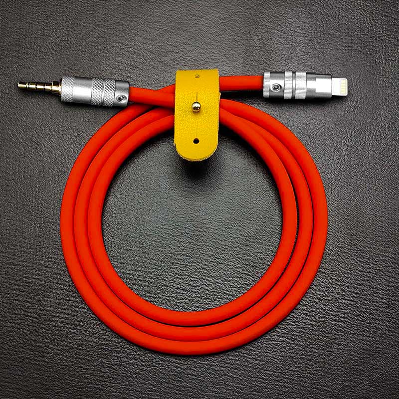 "Seamless Chubby" Audio Cable - Type-C & Lightning (TRRS) - Image 17