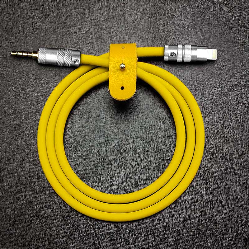 "Seamless Chubby" Audio Cable - Type-C & Lightning (TRRS) - Image 18
