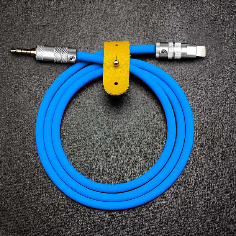 "Seamless Chubby" Audio Cable - Type-C & Lightning (TRRS) - Image 20