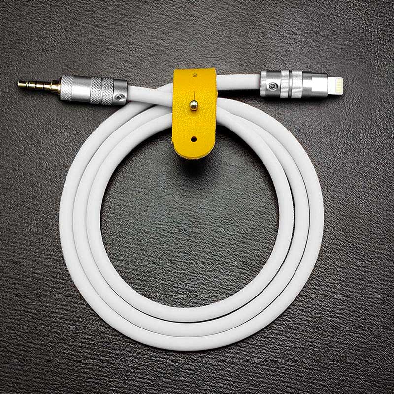 "Seamless Chubby" Audio Cable - Type-C & Lightning (TRRS) - Image 21