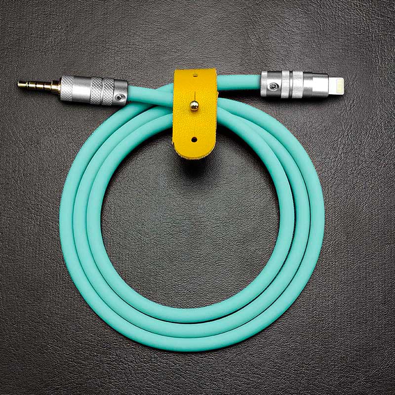 "Seamless Chubby" Audio Cable - Type-C & Lightning (TRRS) - Image 22
