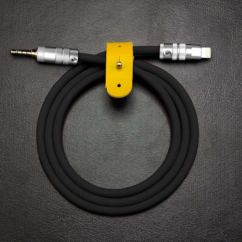 "Seamless Chubby" Audio Cable - Type-C & Lightning (TRRS) - Image 24