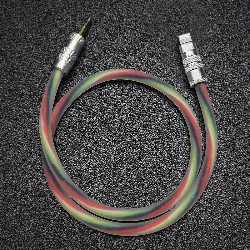 "Seamless Chubby" Audio Cable - Type-C & Lightning (TRRS) - Image 25