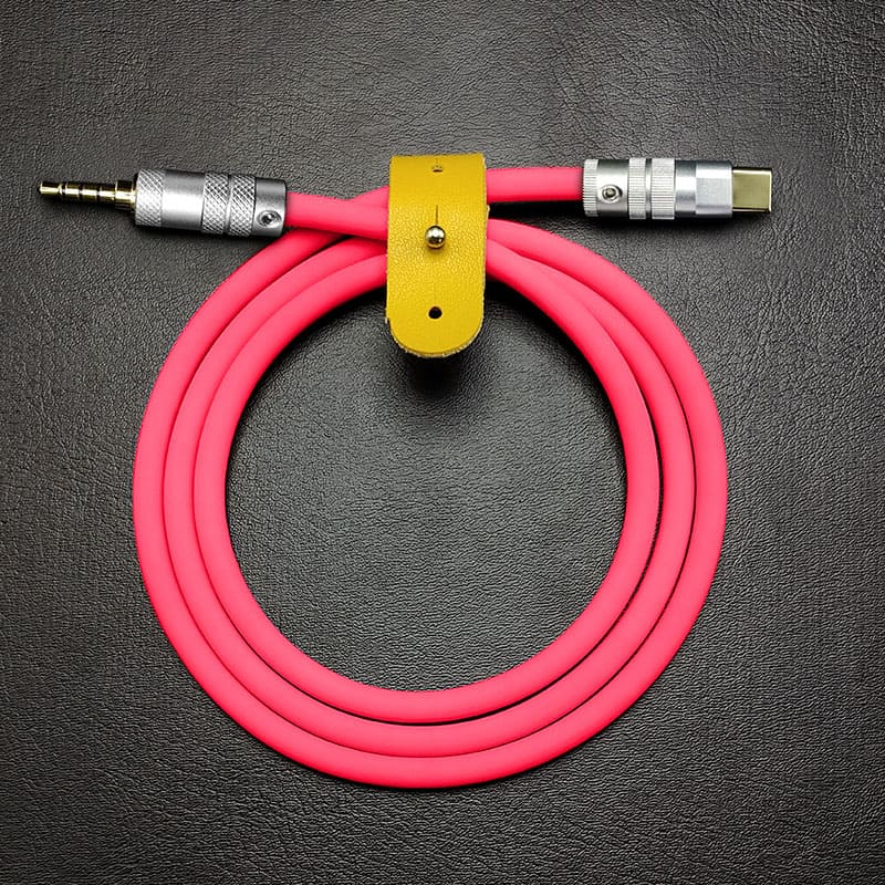 "Seamless Chubby" Audio Cable - Type-C & Lightning (TRRS) - Image 26