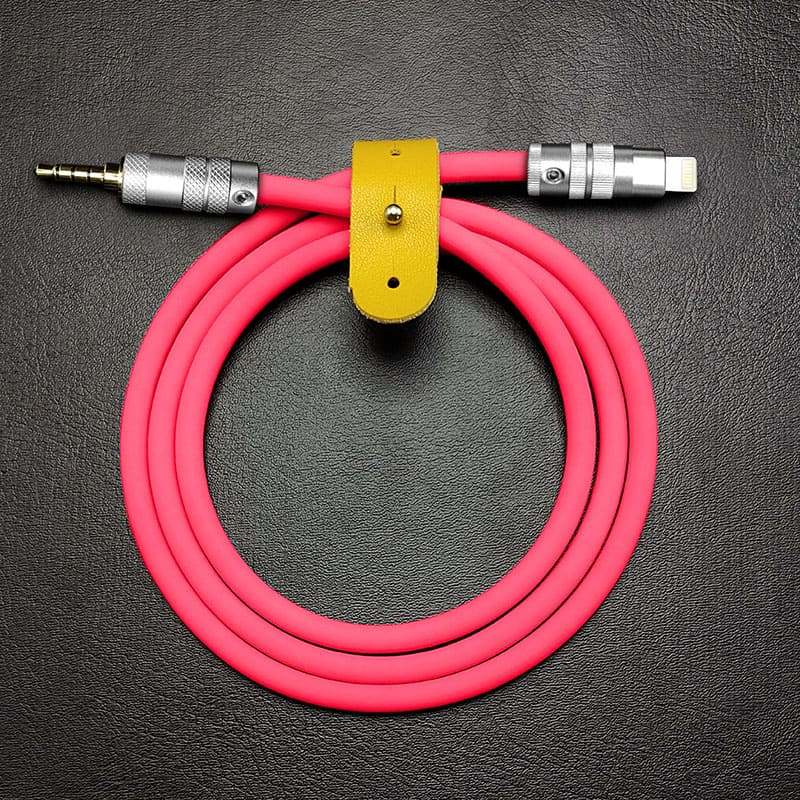 "Seamless Chubby" Audio Cable - Type-C & Lightning (TRRS) - Image 27