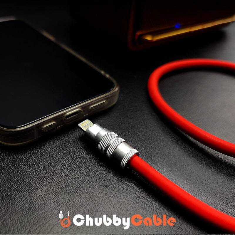 "Seamless Chubby" Audio Cable - Type-C & Lightning (TRRS) - Image 4