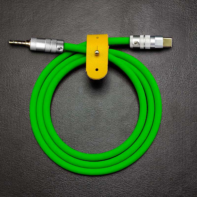 "Seamless Chubby" Audio Cable - Type-C & Lightning (TRRS) - Image 9