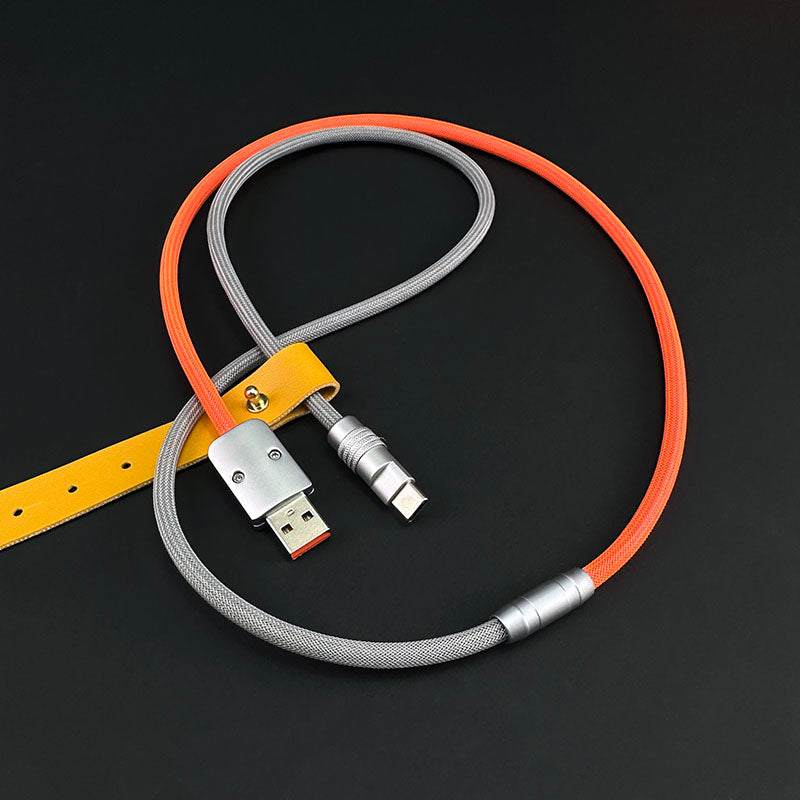 "Color-blocking Chubby" Charge Cable - Image 8