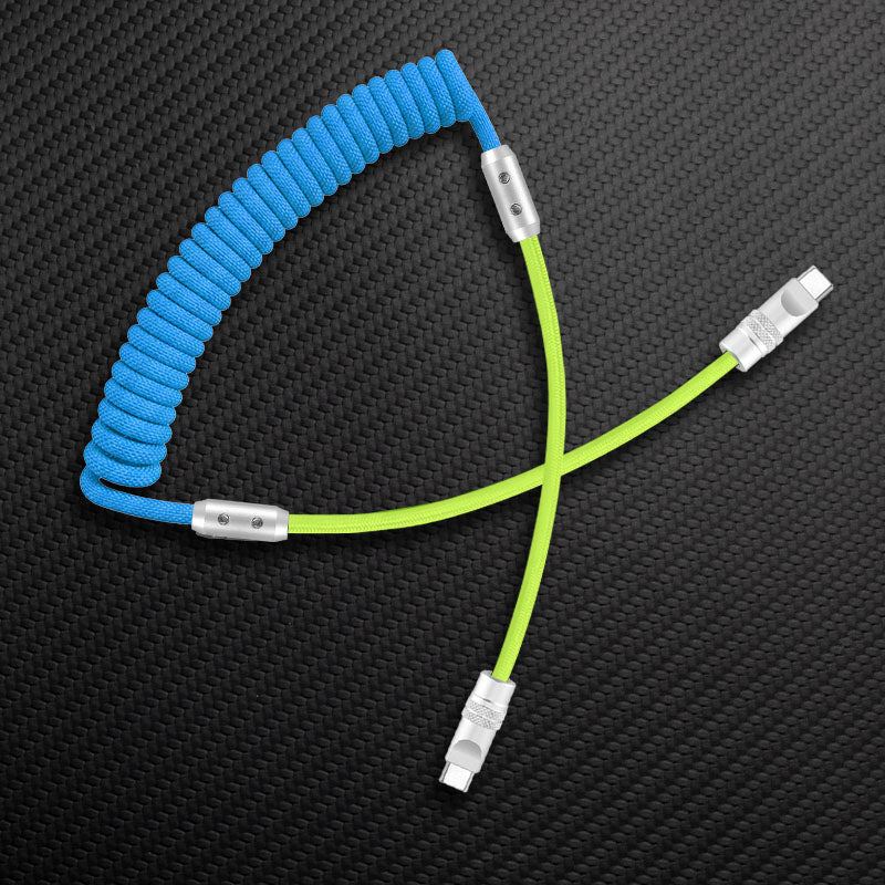 "Colorblock Chubby" Spring Charge Cable - Image 100