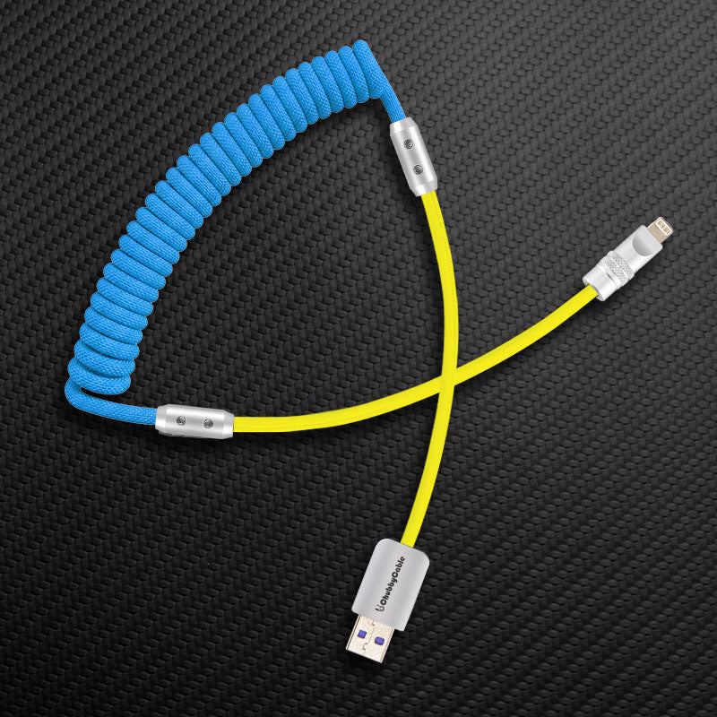 "Colorblock Chubby" Spring Charge Cable - Image 22