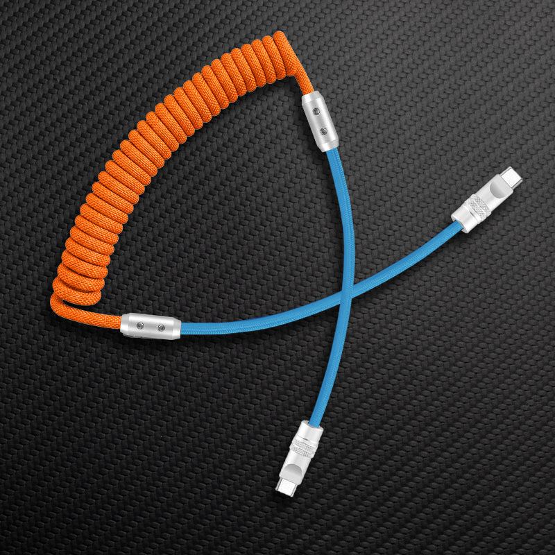 "Colorblock Chubby" Spring Charge Cable - Image 29