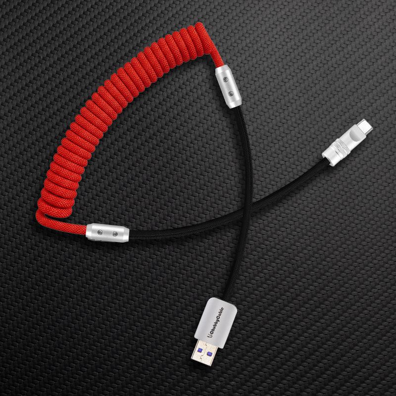 "Colorblock Chubby" Spring Charge Cable - Image 36