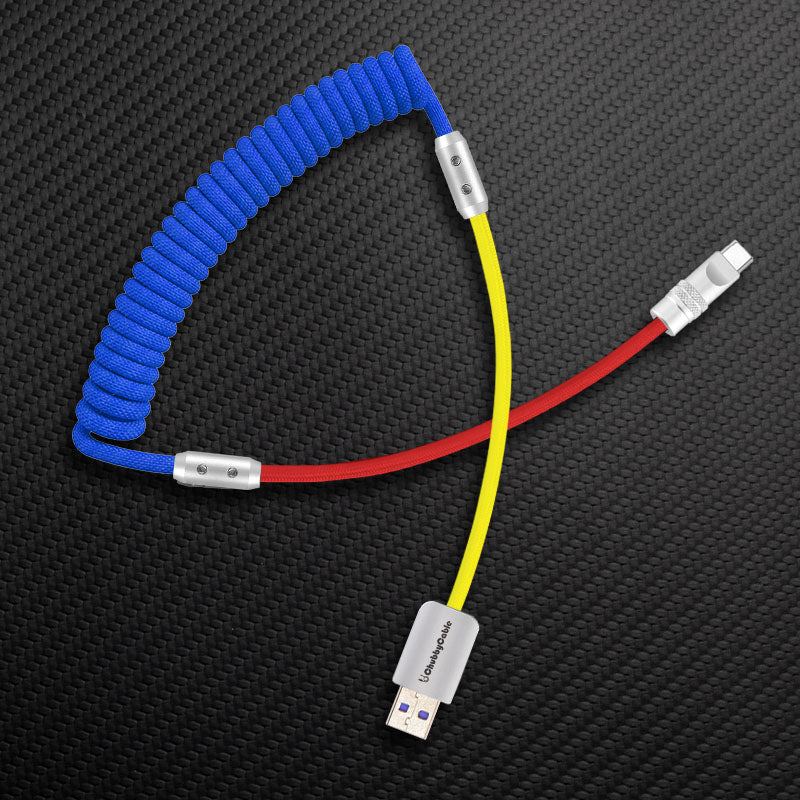 "Colorblock Chubby" Spring Charge Cable - Image 37