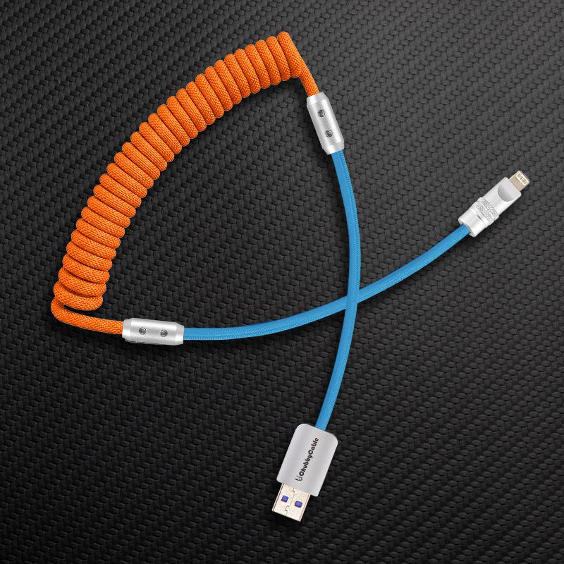 "Colorblock Chubby" Spring Charge Cable - Image 42