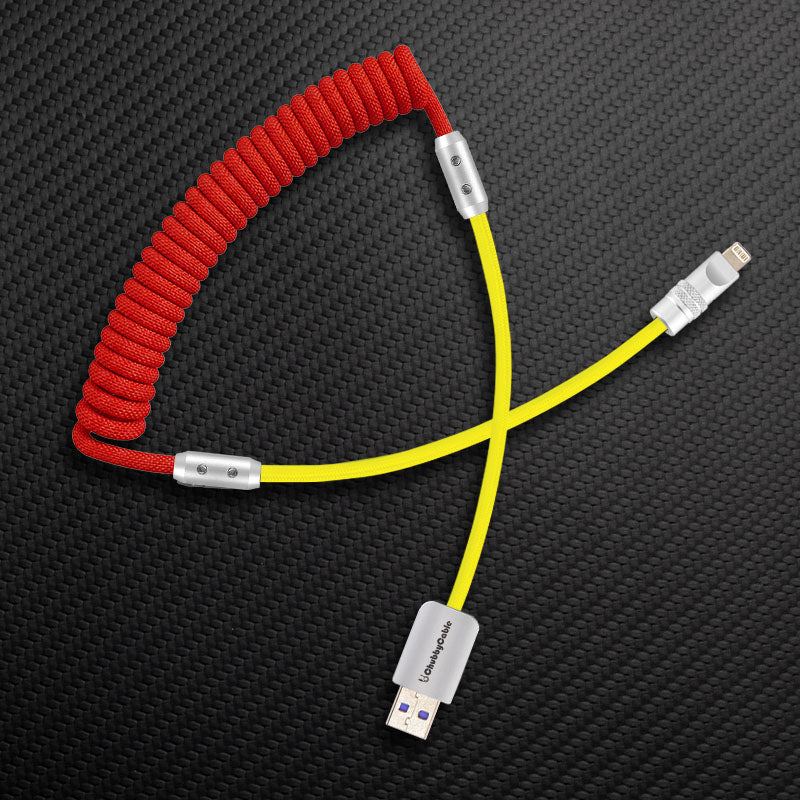 "Colorblock Chubby" Spring Charge Cable - Image 98