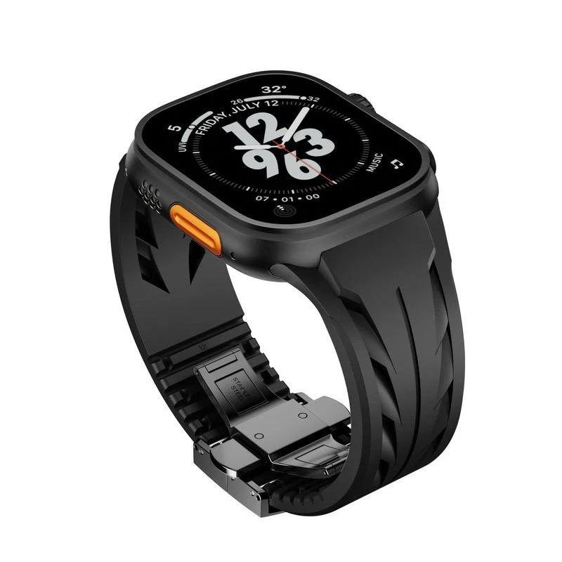 "Elegance Redefined" Silicone Sport Band For Apple Watch - Image 10