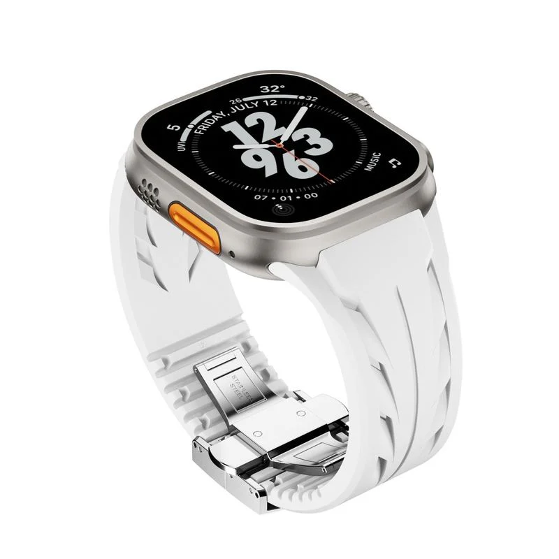 "Elegance Redefined" Silicone Sport Band For Apple Watch - Image 9