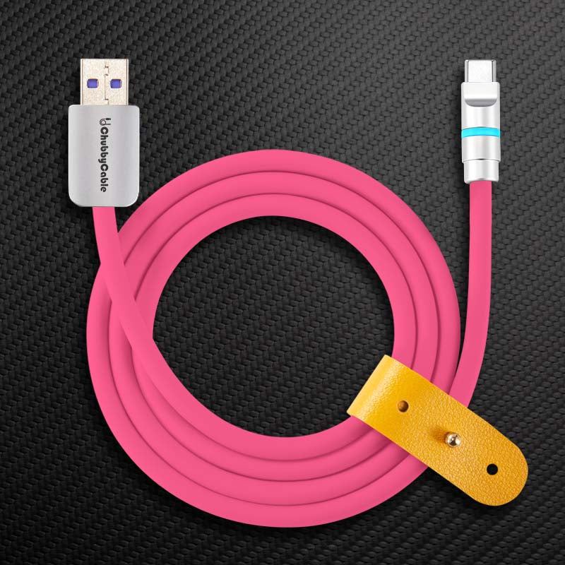 "Neon Chubby" Fast Charge Cable With Smart Light - Image 17