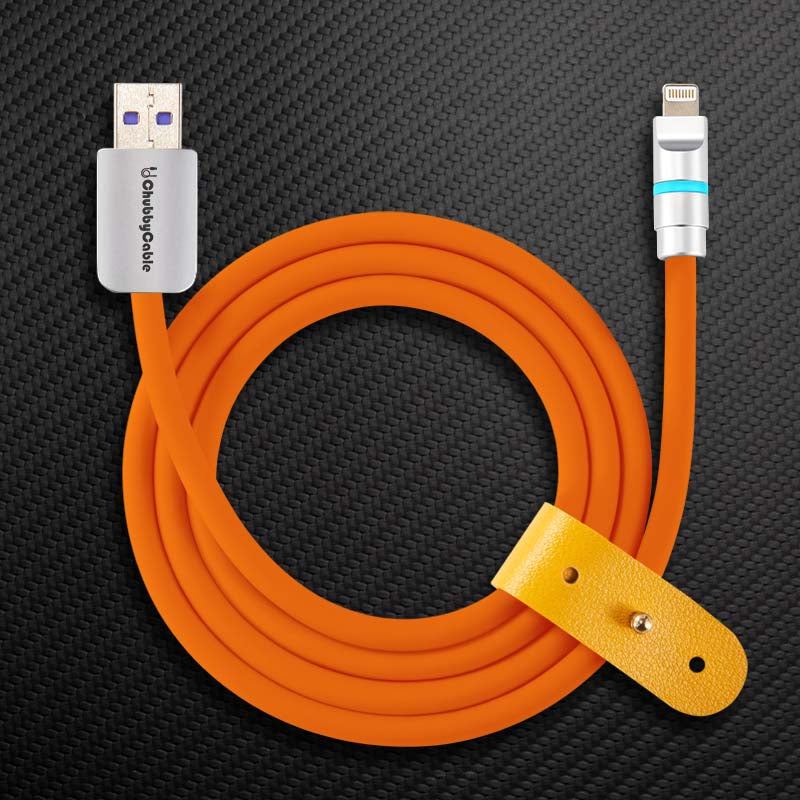 "Neon Chubby" Fast Charge Cable With Smart Light - Image 43