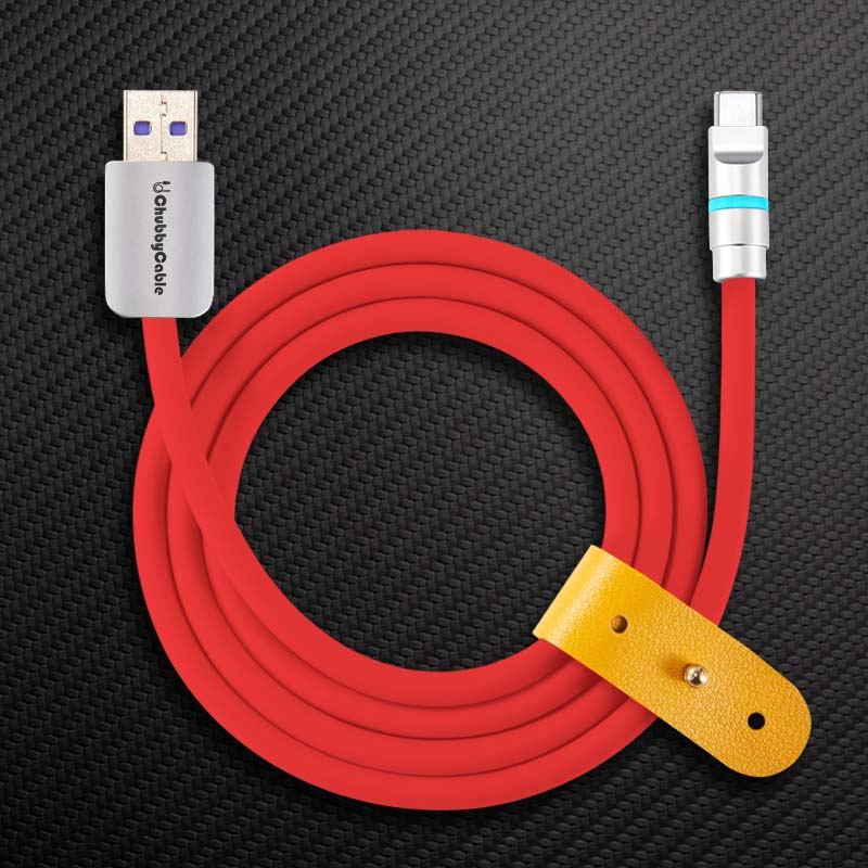 "Neon Chubby" Fast Charge Cable With Smart Light - Image 53