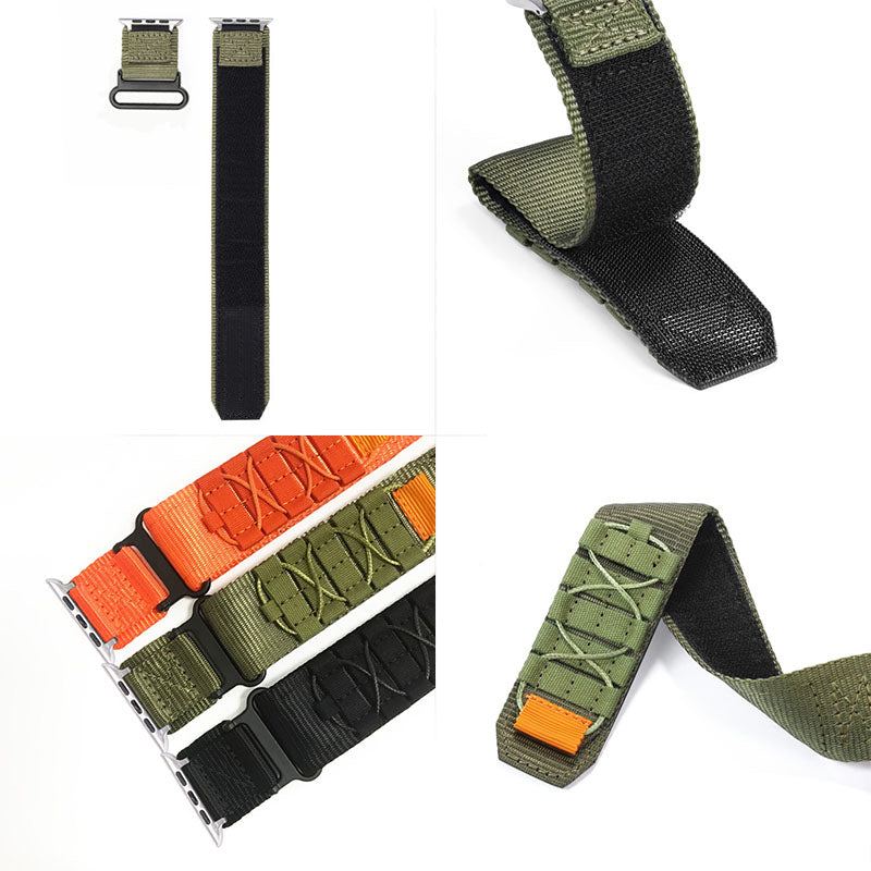 "AdventureFit" Outdoor Mountaineering Nylon Canvas Loop For Apple Watch - Image 4