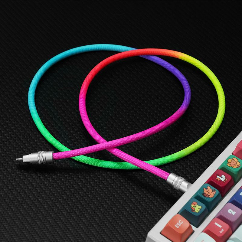 "Rainbow Chubby" Colorful Charge Cable - Image 3