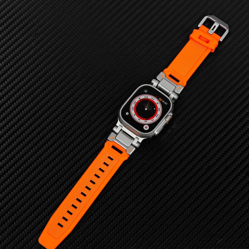 "Ultimate Luxury" TPU Band With Titanium Connector For Apple Watch - Image 6