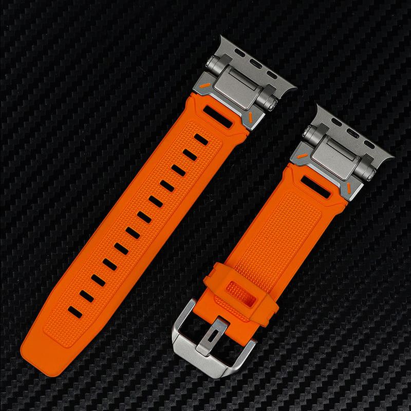 "Ultimate Luxury" TPU Band With Titanium Connector For Apple Watch - Image 7